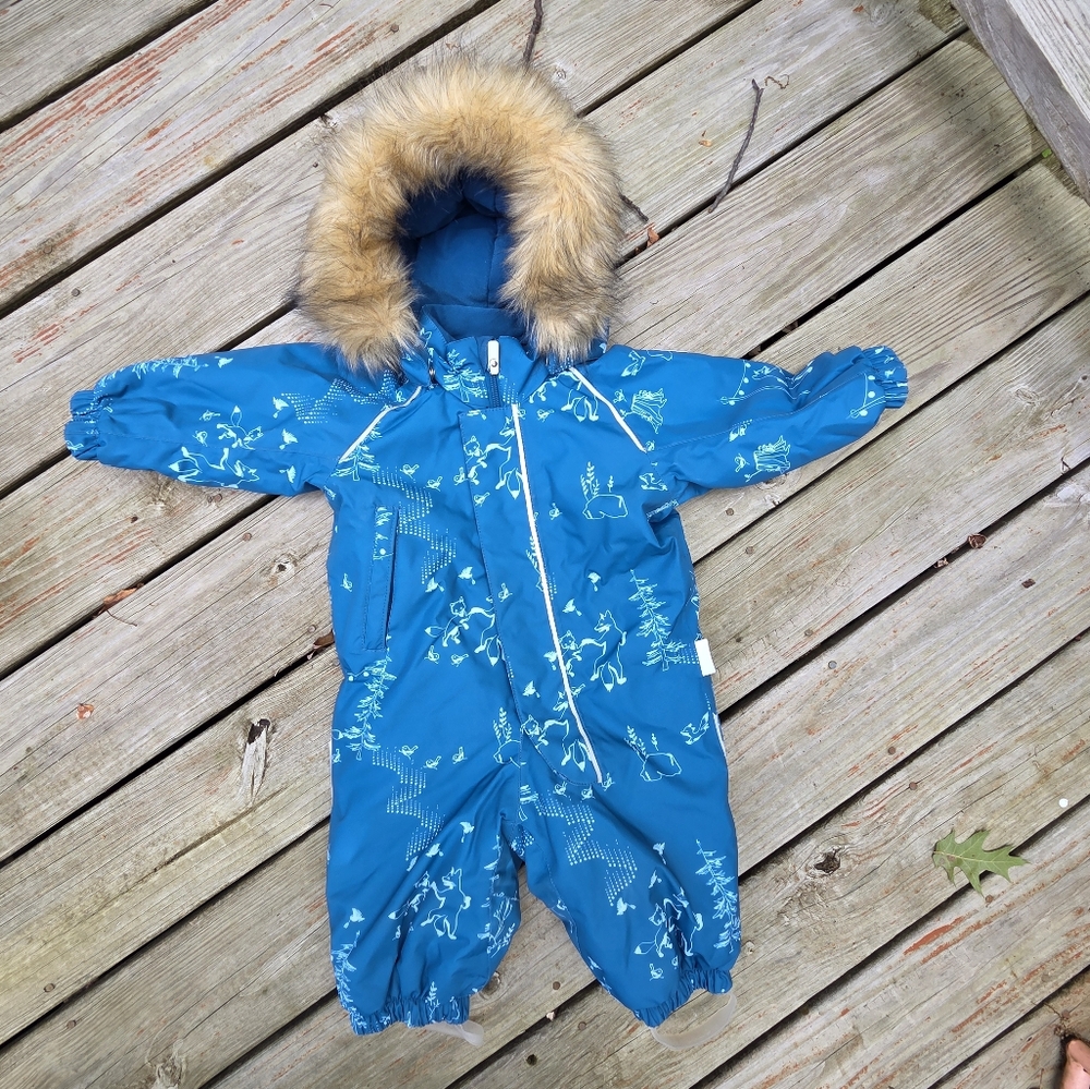 Blue Reima Snowsuit Baby